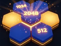 Hexa Merge 2048: Puzzle image