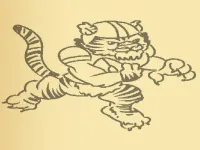 Tiger Coloring Book image