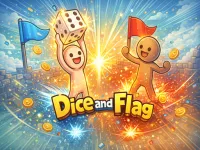 Dice and Flag image