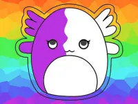 Squishmallow Coloring Book image